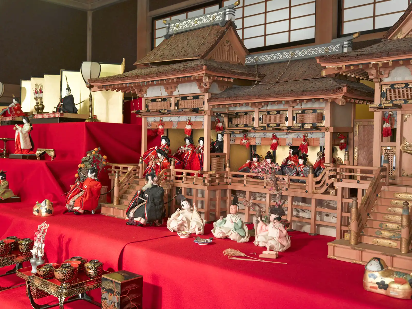 御殿飾り（ 部分）大正時代