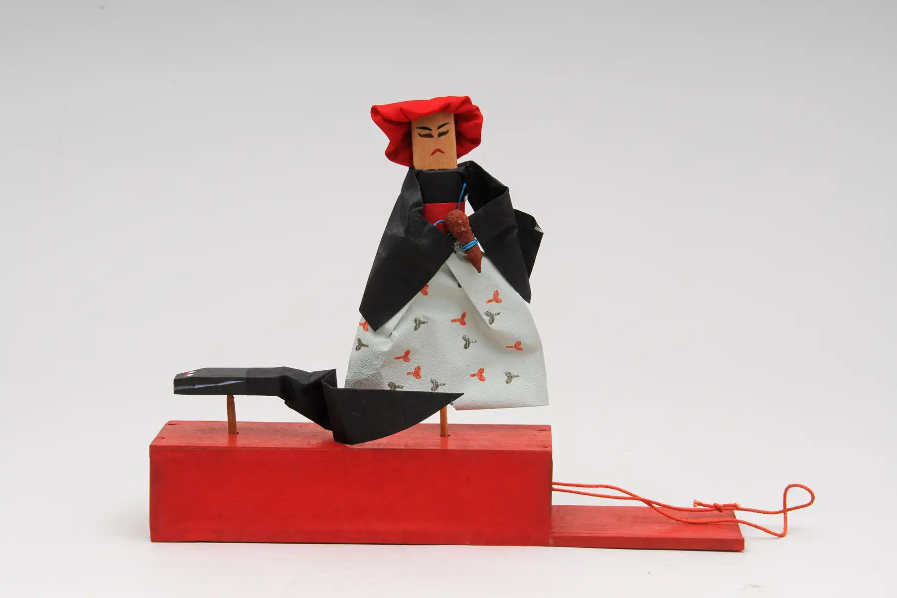 からくり玩具「鯰押さえ」（岐阜県）昭和時代 20世紀